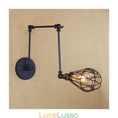 Lampada da tavolo semplice e creativa per corridoio industriale retrò da loft con braccio in ferro, scale, ristorante, bar Lampada da tavolo semplice e creativa per corridoio industriale retrò da loft con braccio in ferro, scale, ristorante, bar