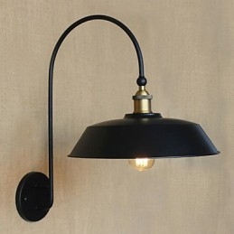 Lampada decorativa per soggiorno, balcone, corridoio, scale, stile industriale, retrò, in ferro battuto, stile americano creativo