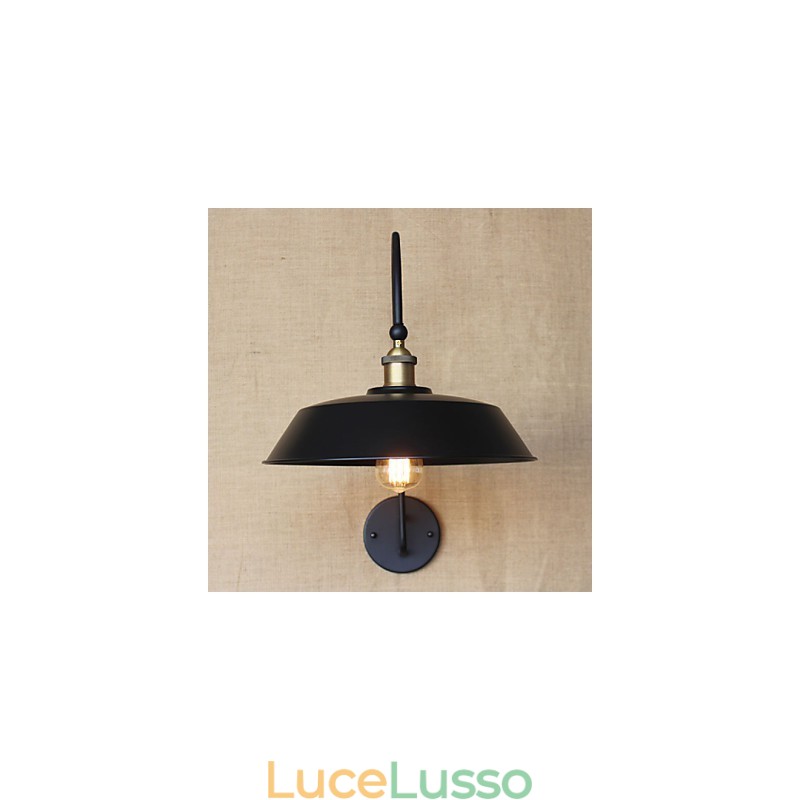 Lampada decorativa per soggiorno, balcone, corridoio, scale, stile industriale, retrò, in ferro battuto, stile americano creativo