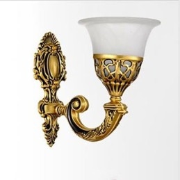 Lampada da parete europea Lampada da parete per scale del corridoio Lampada da parete della camera da letto La testa di un letto