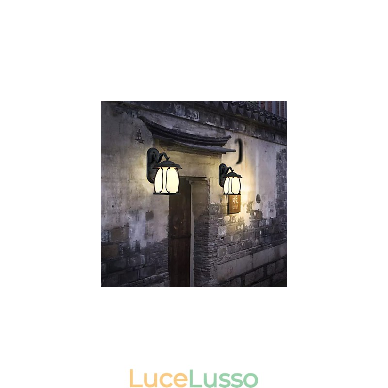 Fuori dall'Europa Tipo Restaurare i modi antichi È impermeabile Creativo Americano Lampada da parete Luci