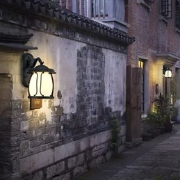 Fuori dall'Europa Tipo Restaurare i modi antichi È impermeabile Creativo Americano Lampada da parete Luci
