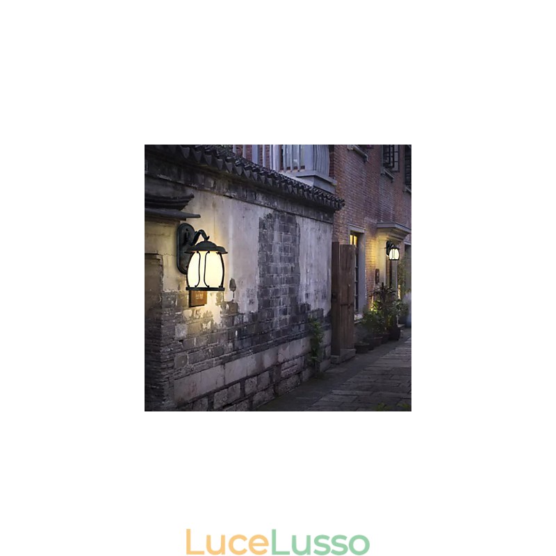 Fuori dall'Europa Tipo Restaurare i modi antichi È impermeabile Creativo Americano Lampada da parete Luci
