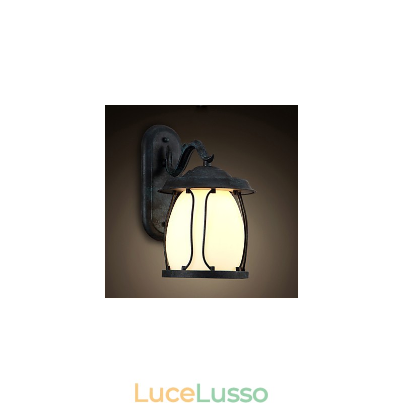 Fuori dall'Europa Tipo Restaurare i modi antichi È impermeabile Creativo Americano Lampada da parete Luci