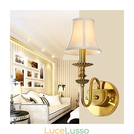 Lampade da parete classiche per camera da letto, semplici applique da parete in metallo per soggiorno, bar, caffetteria, corridoio, balcone Lampade da parete classiche per camera da letto, semplici applique da parete in metallo per soggiorno, bar, caffetteria, corridoio, balcone