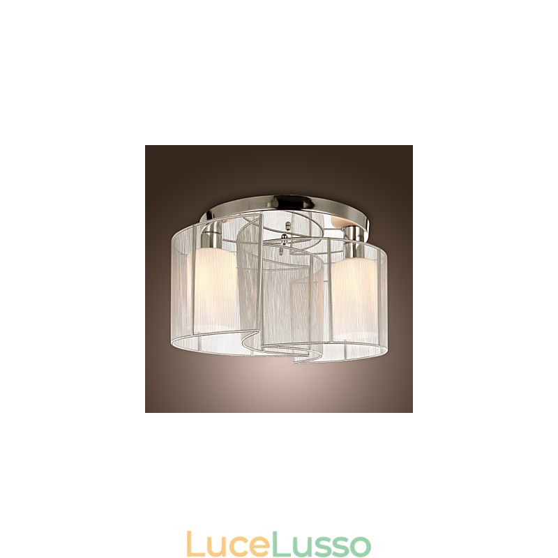 Plafoniera Design Moderno 2 Luci