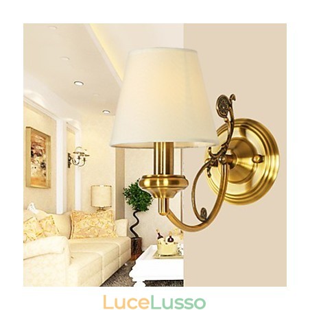 Lampade da parete classiche per camera da letto, semplici applique da parete in metallo per soggiorno, bar, caffetteria, corridoio, balcone Lampade da parete classiche per camera da letto, semplici applique da parete in metallo per soggiorno, bar, caffetteria, corridoio, balcone
