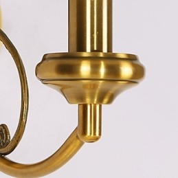 Lampade da parete classiche per camera da letto, semplici applique da parete in metallo per soggiorno, bar, caffetteria, corridoio, balcone