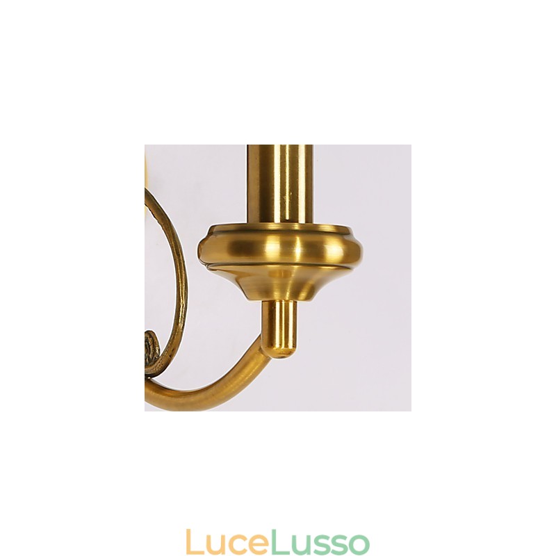 Lampade da parete classiche per camera da letto, semplici applique da parete in metallo per soggiorno, bar, caffetteria, corridoio, balcone