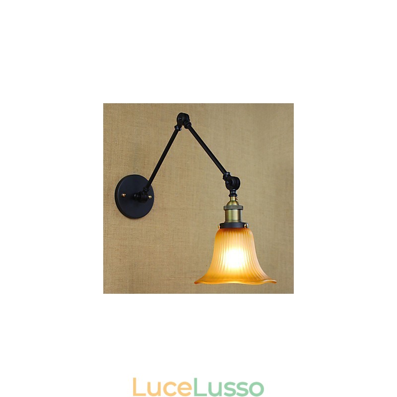 Applique da parete Illuminazione per il bagno Applique da parete per esterni Applique da lettura Rustic Lodge Metal