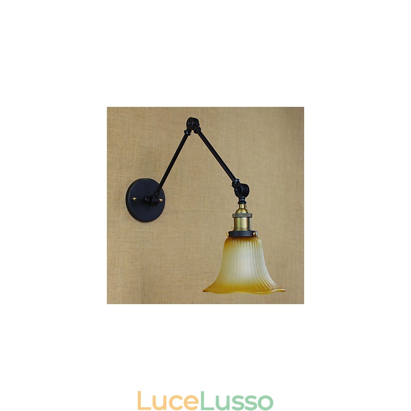 Applique da parete Illuminazione per il bagno Applique da parete per esterni Applique da lettura Rustic Lodge Metal