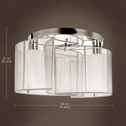 Plafoniera Design Moderno 2 Luci