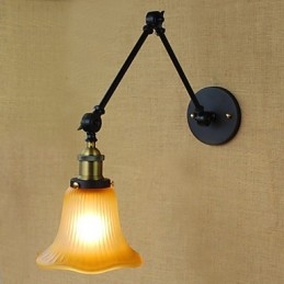 Applique da parete Illuminazione per il bagno Applique da parete per esterni Applique da lettura Rustic Lodge Metal