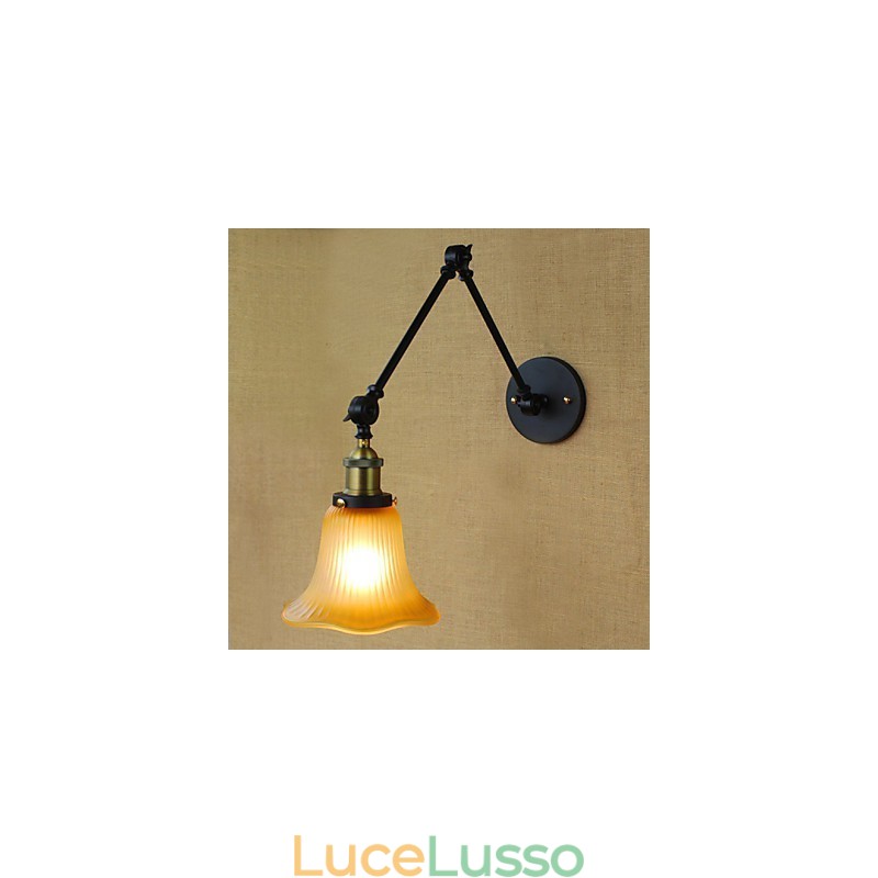 Applique da parete Illuminazione per il bagno Applique da parete per esterni Applique da lettura Rustic Lodge Metal