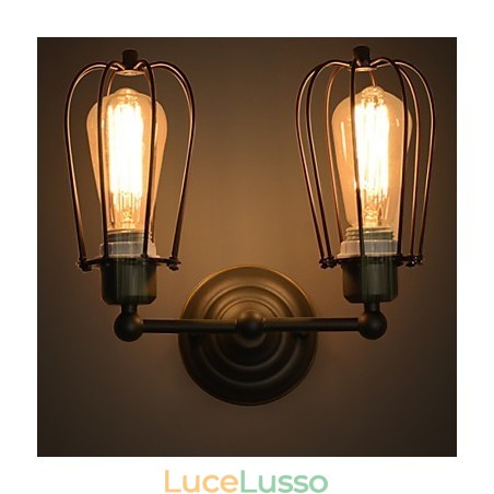 Loft American Country Iron Art Lampada da parete antica Industry Lights Loft American Country Iron Art Lampada da parete antica Industry Lights