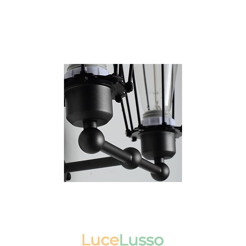 Loft American Country Iron Art Lampada da parete antica Industry Lights