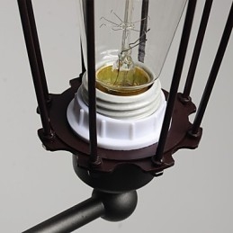 Loft American Country Iron Art Lampada da parete antica Industry Lights