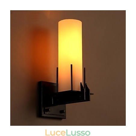 Lampada da parete a forma di candelabro retrò contemporanea e contratta a soppalco Lampada da parete a forma di candelabro retrò contemporanea e contratta a soppalco