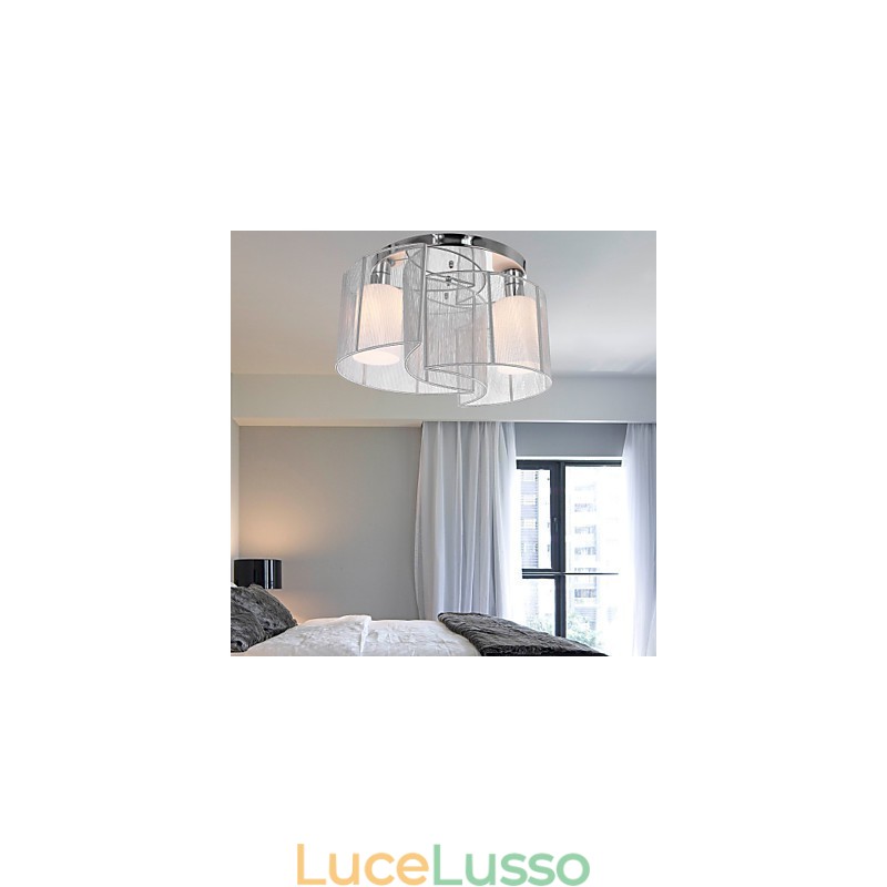 Plafoniera Design Moderno 2 Luci