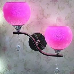 Lampada da comodino da parete in stile elegante di tipo europeo, stile arcaico