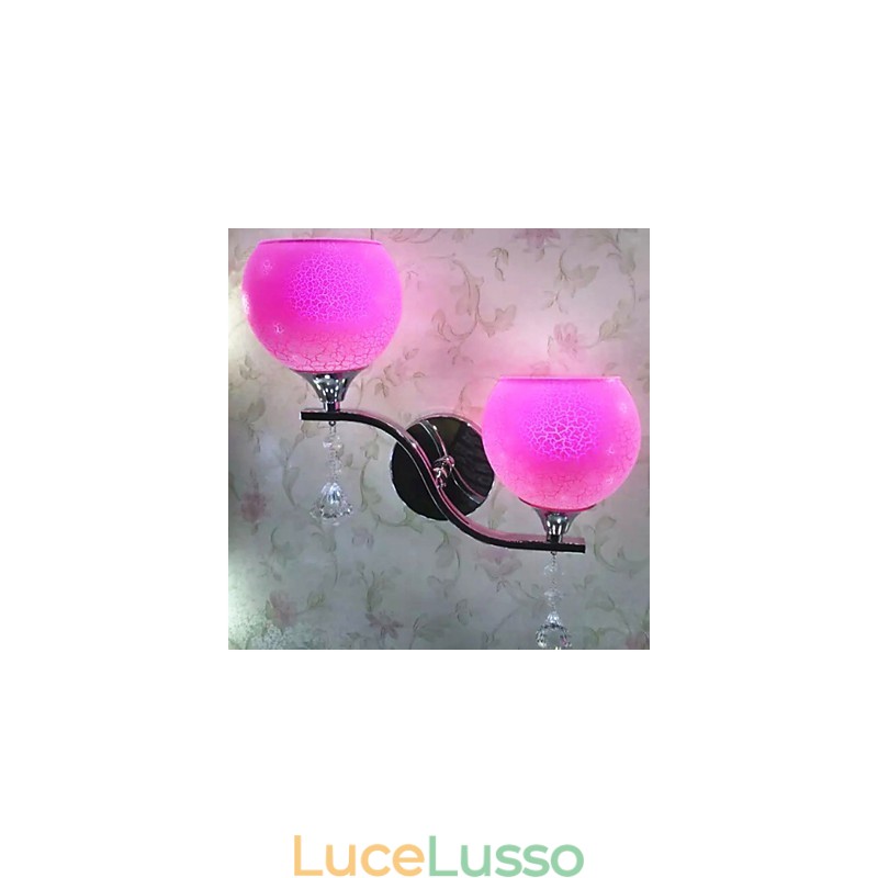 Lampada da comodino da parete in stile elegante di tipo europeo, stile arcaico