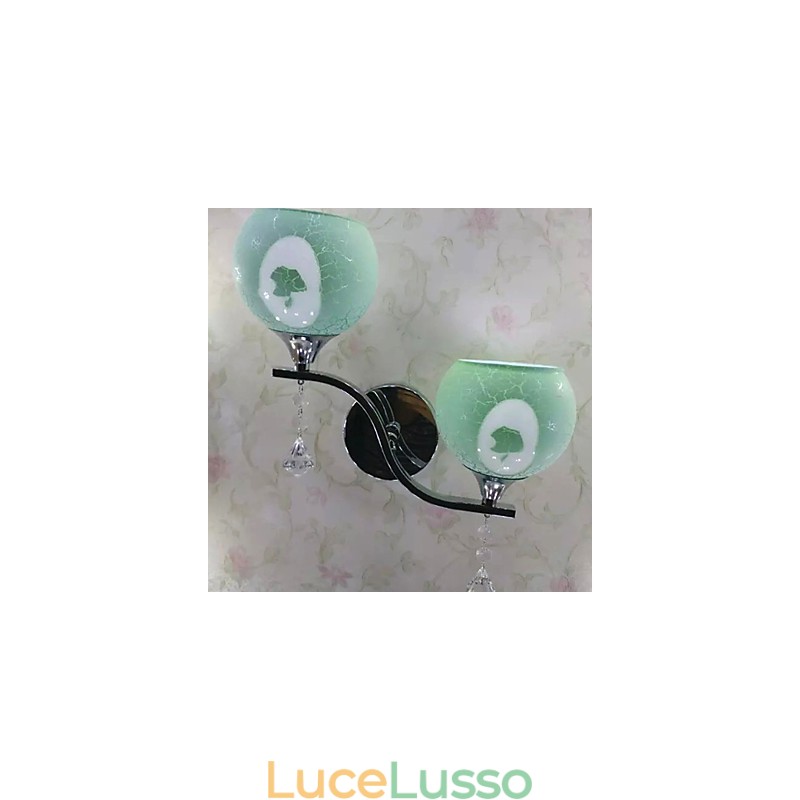 Lampada da comodino da parete in stile elegante di tipo europeo, stile arcaico