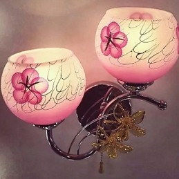 Lampada da comodino da parete in stile elegante di tipo europeo, stile arcaico