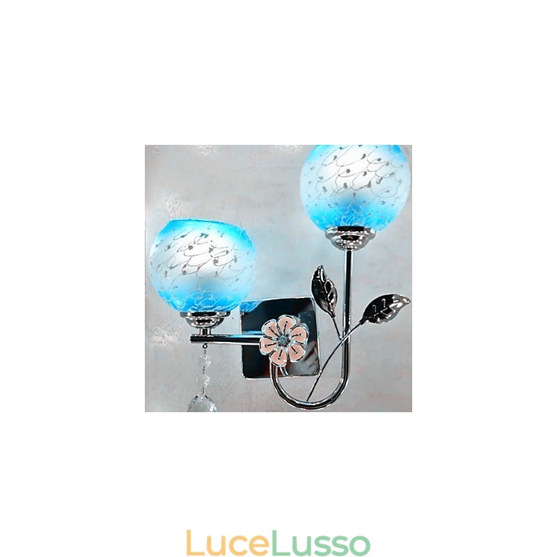 Lampada da comodino da parete in stile elegante di tipo europeo, stile arcaico