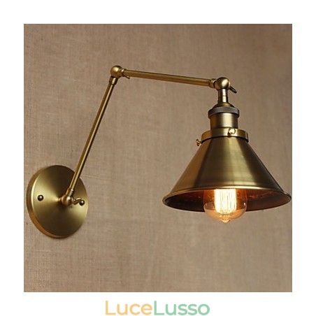 Applique decorativa da parete per ristorante, caffetteria, magazzino, campagna, rurale americana, retrò, bronzo Applique decorativa da parete per ristorante, caffetteria, magazzino, campagna, rurale americana, retrò, bronzo