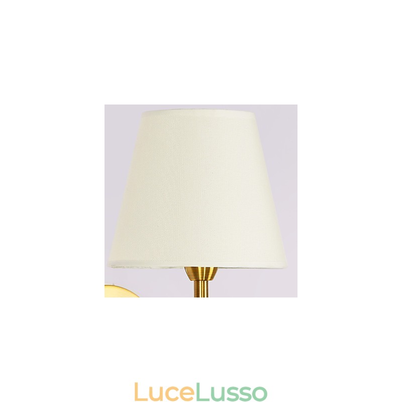 Lampade da parete classiche per camera da letto, semplici applique da parete in metallo per soggiorno, bar, caffetteria, corridoio, balcone