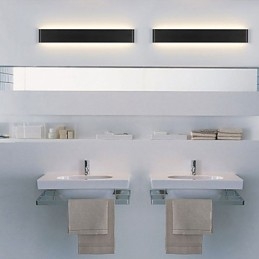 Applique da parete Illuminazione per il bagno Moderno Contemporaneo Metallo