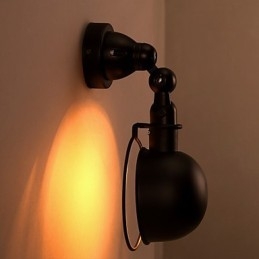 Lampada da parete per corridoio retrò pieghevole con personalità creativa delle industrie creative