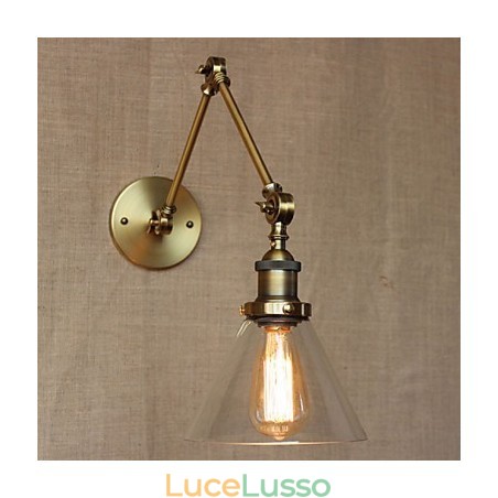 Lampada da parete per camera da letto decorata in bronzo moderno e progettato esclusivamente da Retro Vintage Store Lampada da parete per camera da letto decorata in bronzo moderno e progettato esclusivamente da Retro Vintage Store