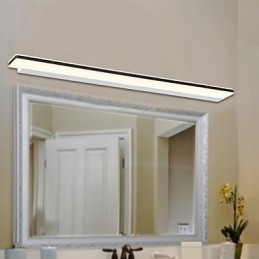 Illuminazione per il bagno moderna contemporanea in metallo