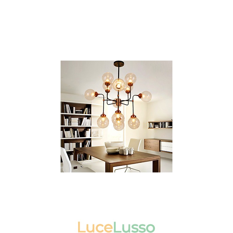 Magic Beans Droplight Creativo Di Carattere Individuale Lampada Ferro Battuto Industria Vento