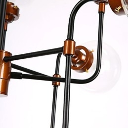 Magic Beans Droplight Creativo Di Carattere Individuale Lampada Ferro Battuto Industria Vento