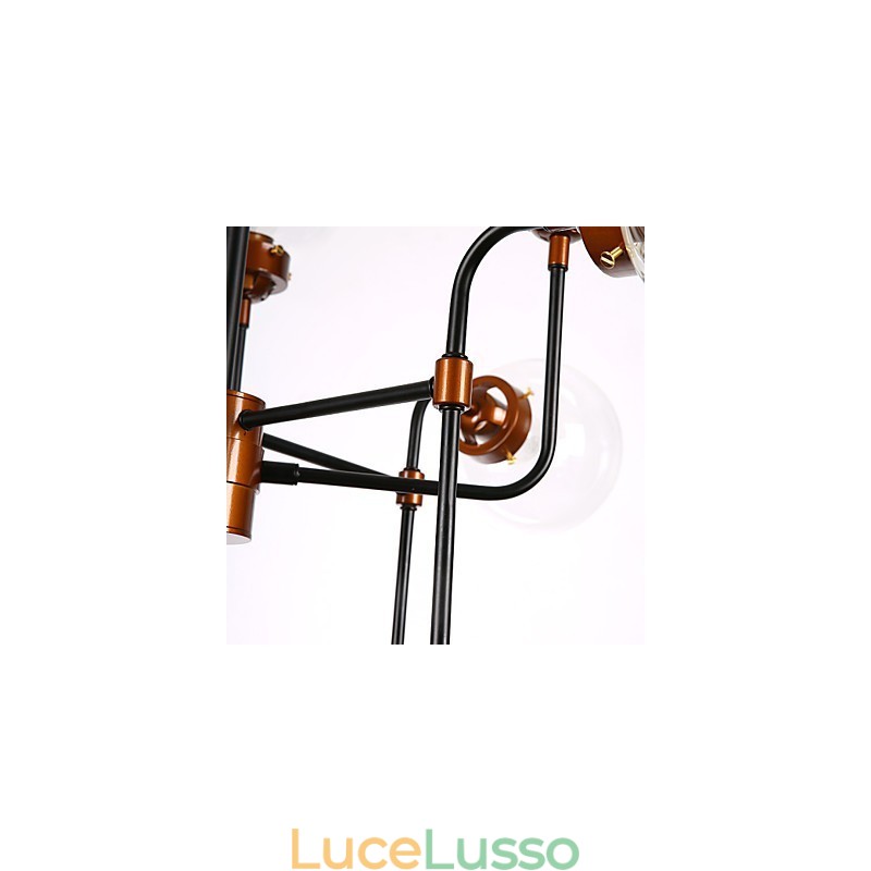Magic Beans Droplight Creativo Di Carattere Individuale Lampada Ferro Battuto Industria Vento