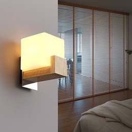Applique da parete Mini Style Modern Contemporary Legno Bambù