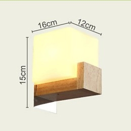 Applique da parete Mini Style Modern Contemporary Legno Bambù