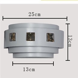 Applique da parete Mini Style Modern Contemporary Metal