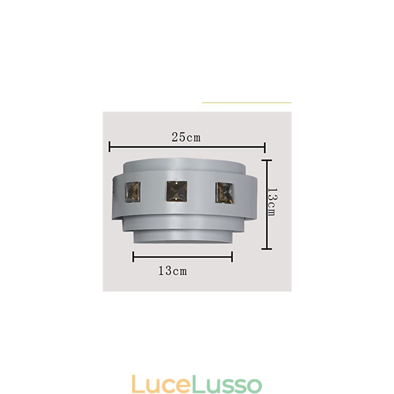 Applique da parete Mini Style Modern Contemporary Metal