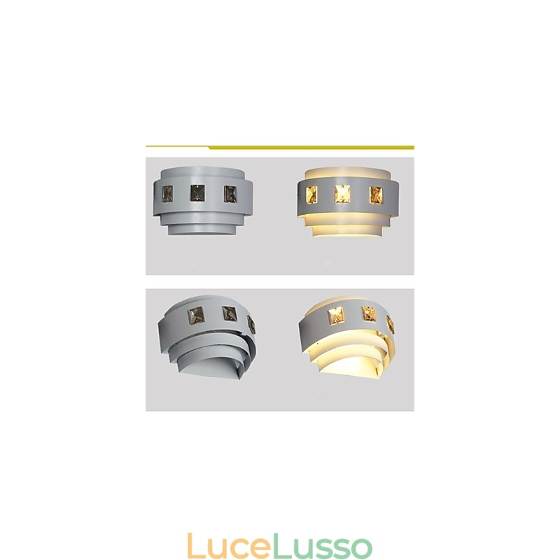 Applique da parete Mini Style Modern Contemporary Metal