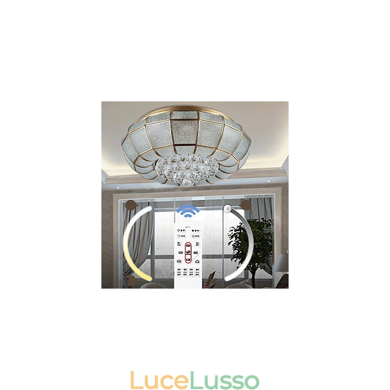 Tradizionale Classico Rustico Lodge Ottone Metallo Montaggio a filo