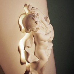 Lampada da parete creativa rurale creativa mediterranea Lampada da parete in stile europeo Cupido