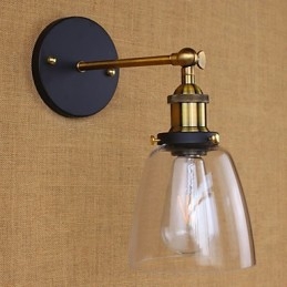 Nostalgico commercio di esportazione americano dei modelli originali rurale industriale e decorativo applique da parete