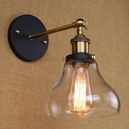 Applique decorativa da parete in stile country americano nostalgico industriale