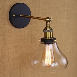 Applique decorativa da parete in stile country americano nostalgico industriale