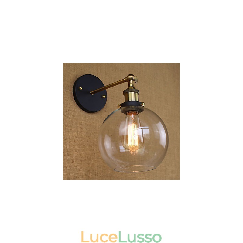 Schiuma rotonda nostalgica americana paese di commercio di esportazione dei modelli originali di applique da parete decorativa industriale