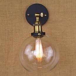 Schiuma rotonda nostalgica americana paese di commercio di esportazione dei modelli originali di applique da parete decorativa industriale