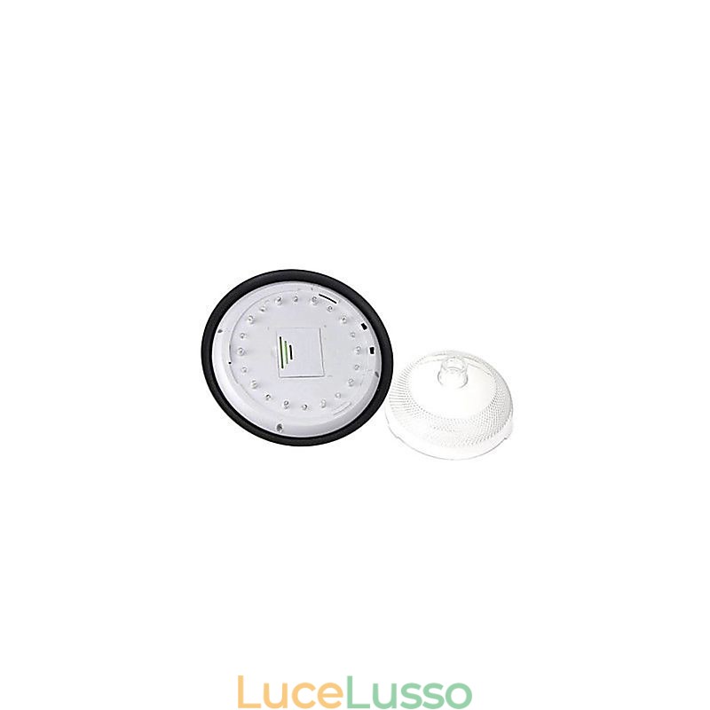Applique da parete in plastica super luminosa bianca